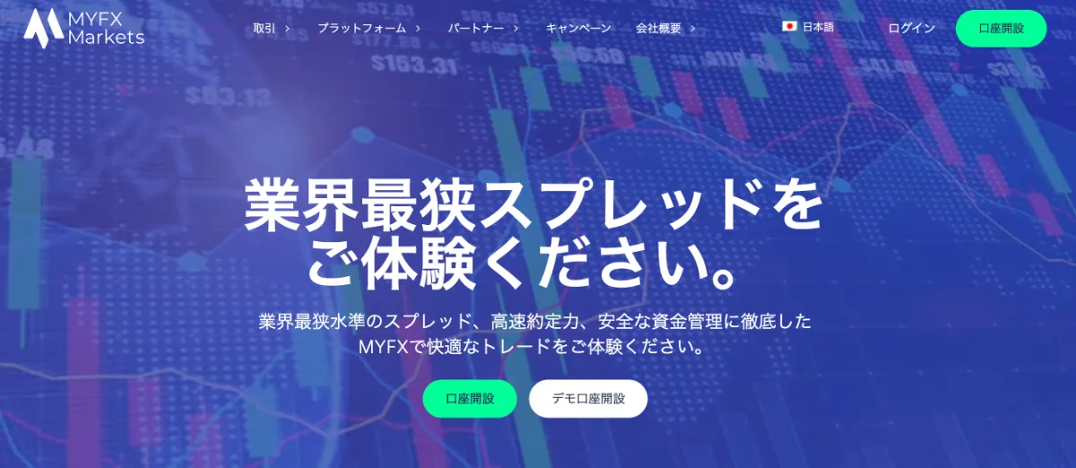 海外FXの入金ボーナスおすすめ比較ランキング8位はMYFX Markets