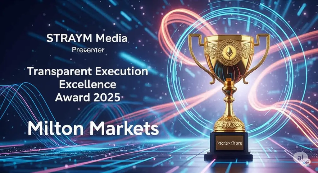 Transparent Execution Excellence Award 2025 受賞！Milton Marketsが実現する真の透明性を持つ取引環境
