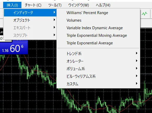 チャートの設定とカスタマイズ6