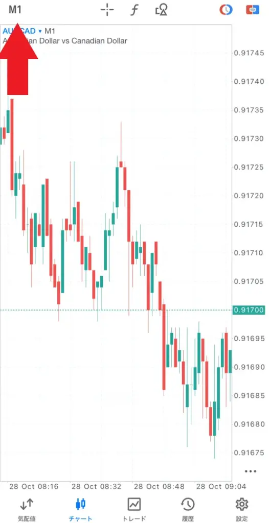 スマホアプリでの操作・トレード方法6