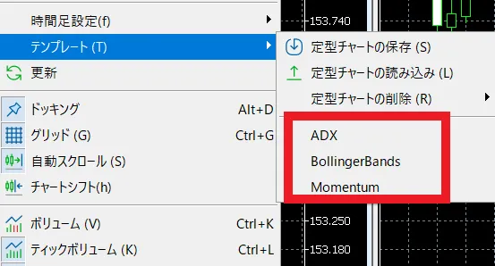 MT5の便利な機能と使い方3