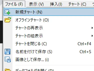 チャート・インジケーター設定1
