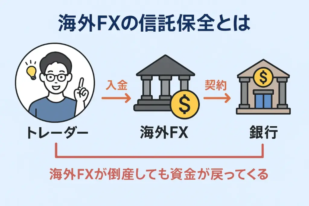 海外FXの信託保全とは